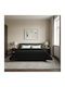 vidaXL Duvet Cover Double 220x240 Black