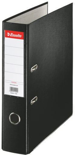 Esselte A4 Ring Binder Laminated Pp Metal Edge 75 Mm Esselte Economy Black