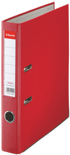 Esselte A4 Binder Laminated Pp Metal Edge 50 Mm Esselte Economy Red