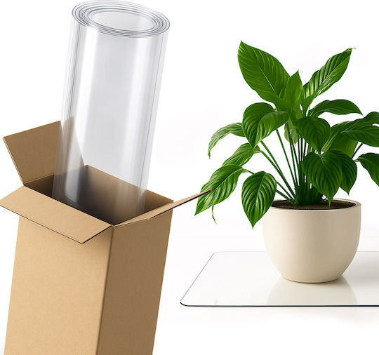 Schützende PVC-Fläche Weiches Glas Wasserdicht Robust XXL 120x90 cm