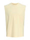 Crew Neck Blouse Pastel Yellow