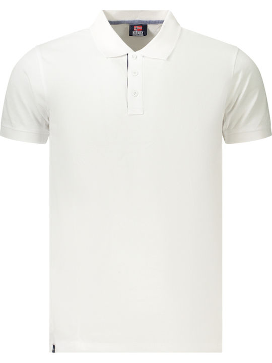 Polo Herrenbluse Weiß