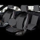 Huse Scaune Auto Comfort K12 Negru-Gri Set Complet 12 Buc