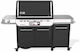 Weber Summit FS38X E Smart Ψησταριά Υγραερίου Σχάρας 91x49εκ. με 5 Εστίες και Πλαϊνό Μάτι Υπερύθρων Smart