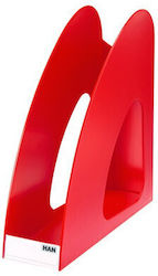 Han Vertical Plastic Stand Catalogs Han Twin Red