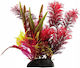 Aqua Natura Aquarium Dekoration Rötlich Rosa Grün Kunststoff 20 Cm Verschiedene Pflanzen