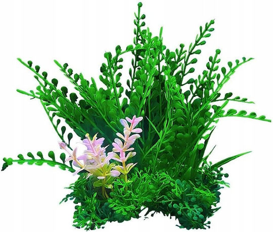 Aqua Natura Plant Aquarium Decoration Green Yellow Accents Plastic 12 Cm Various Types Plants