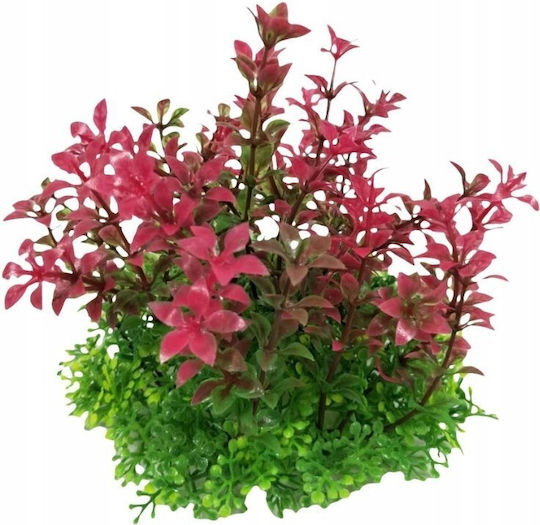 Aqua Natura Plant Decorațiune Pentru Acvariu Plantă Artificială Mov Plastic Lată 12 Cm Tulpini Densă Vârfuri Mov