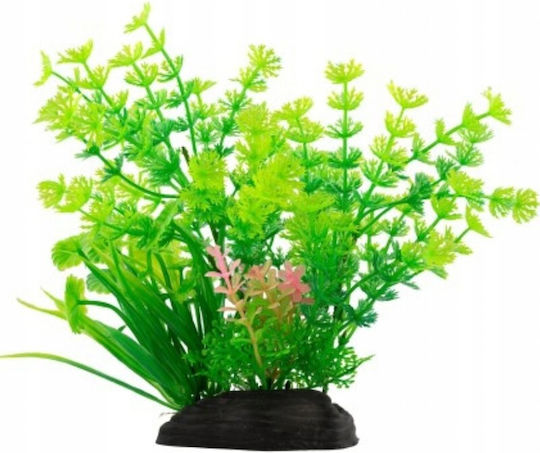 Aqua Natura Pflanze Aquariendekoration Grün Kunststoff 20 Cm Farn Spirulina