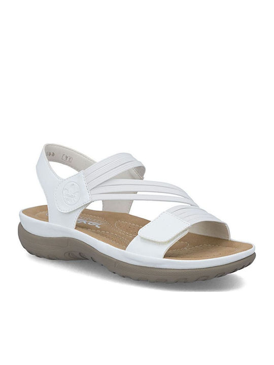 Rieker Sandale Casual Damă Albe