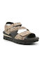Leather Women's Anatomic Sandals Beige