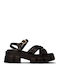 Women's Flat Sandals Black
