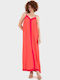 Rochii De Vară Pentru Femei Maxi Jupon Rochie Coral
