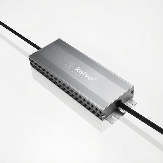 kelvo Adjustable LED Power Supply Waterproof IP67 Power 150W with Output Voltage 24V