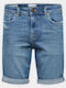 Men's Denim Light Blue Denim Shorts