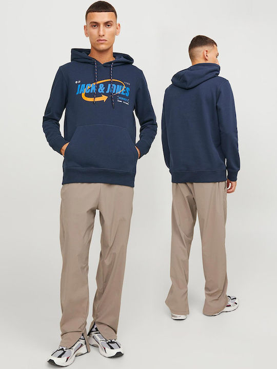 Jack & Jones Hanorac Cu Glugă Albastru Marin
