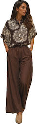 Yookie Women's Brown Kit with Trousers