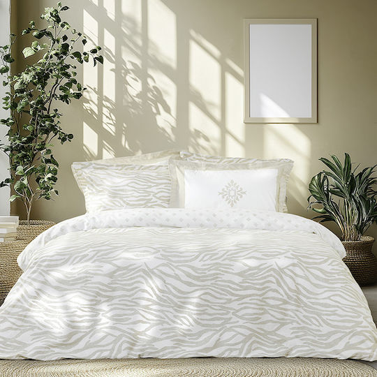 Nima Σετ Σεντόνια King Size 270x280εκ. Εκρού (4τμχ)