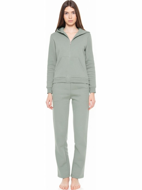 Pink Label Pink Label Damen Jogginghosen Türkis