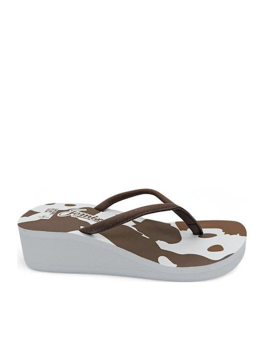 Jomix Jomix Women's Flip Flops with Platforms C...