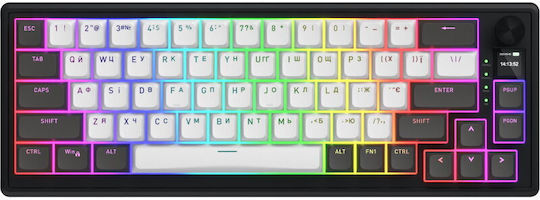 HATOR Skyfall 65 Pro Wireless Gaming Mechanical Keyboard 65% with RGB Lighting English US HATOR Aurum Vanila Silent Linear