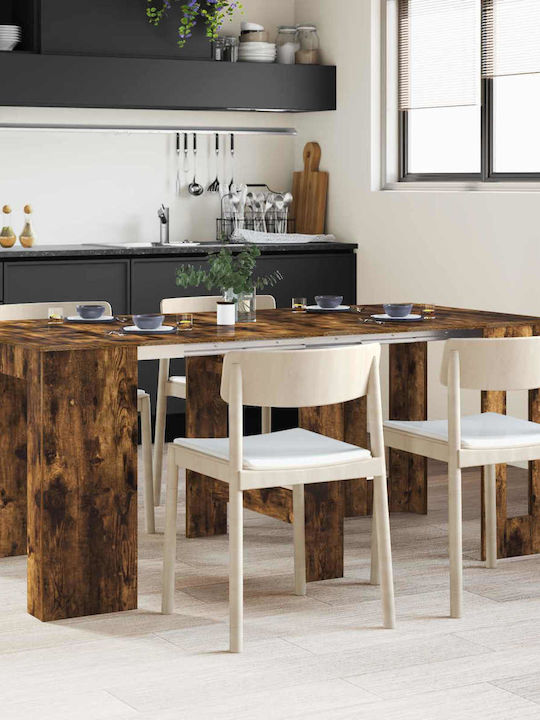 Masa Extensibilă de Dining din Lemn Maro 180(+6...