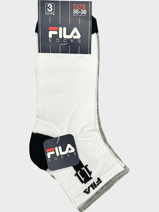 FILA Παιδικές Κάλτσες Πολύχρωμες 3 Ζευγάρια