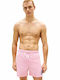 Men's Swim Shorts Pink Striped