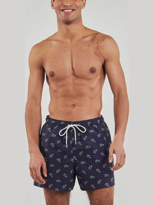 Lacoste Ανδρικό Μαγιό Σορτς Gipsy Blue/multico