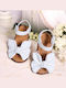 Kids' White Sandals
