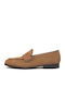 Leather Men's Loafers in Brown Colour