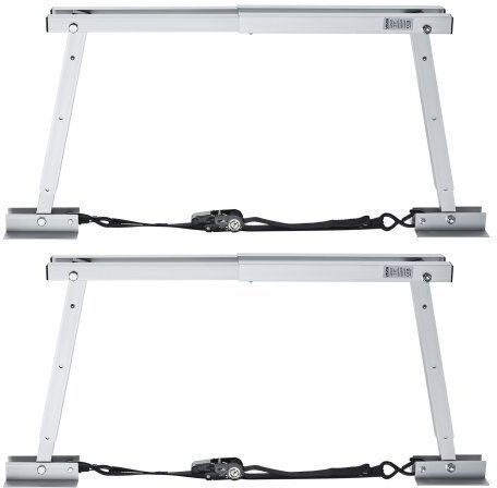 Rv Stabilizer Vevor Universal Bumper Stabilizer Rv Trailers Caravans Fifth Wheel Compact Foldable Design Easy Storage Adjustable Height 304.8 Mm To 711.2 Mm Reduces Rv Sway 2 Pieces