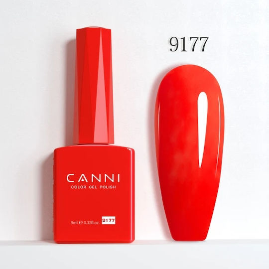 Canni Полутрайно Лак За Нокти 9177 9мл