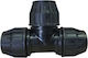 Hose Fitting Tee Screwy Φ25 PN16 Eurodrip
