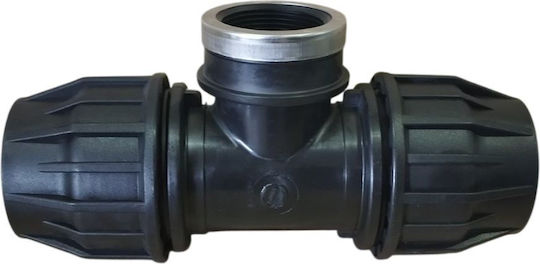 Eurodrip T-Förmiges Verbindungsrohr mit Schalter Φ25x1