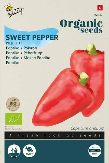 Semințe Ardei Roșu Organic 0.25gr
