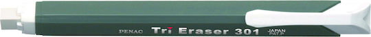 Penac Mechanical Eraser Penac Tri Eraser Triangular 100 Rubber Gray Body