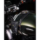 Tripmachine Leather Motorcycle Tank Straps Triumph Scrambler 400 Speed 400 Speed T4 Black Tank Straps Black