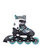 Funactiv Trilo 4in1 Inline Αυξομειούμενα Rollers Γκρι Παιδικά