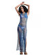 Desigual Pareo_glimmer Day Blue Αξεσουαρ Γυναικειο Ds0ac26sada100000000 Γυναικειο Bluebird