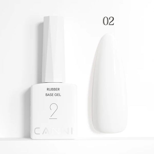 Canni Base Coat / Top Coat for Gel Quick Dry Rubber 9ml