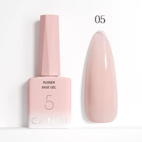 Canni Base Coat / Top Coat for Gel Quick Dry Rubber 9ml
