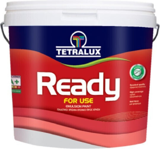 Tetralux Vopsea Plastică Pentru Utilizare Interioară Albă 10l