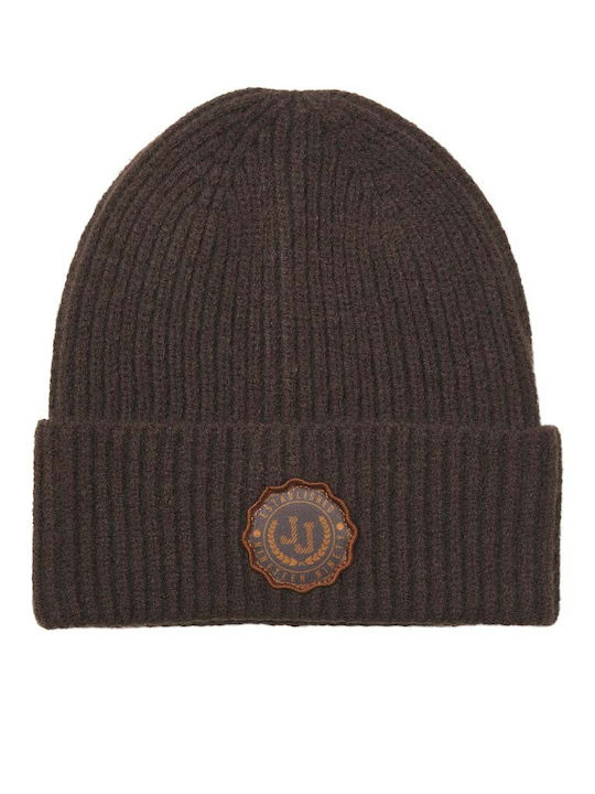 Beanie Ανδρικός Σκούφος Πλεκτός σε Καφέ χρώμα