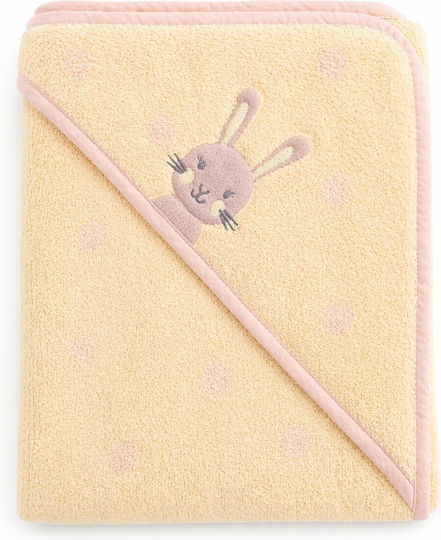 Beboulino Baby Bath Towel Bathrobe Hooded 75x75cm