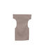 Politishome Director Chair Cover Made of Beige Canvas 57x77cm