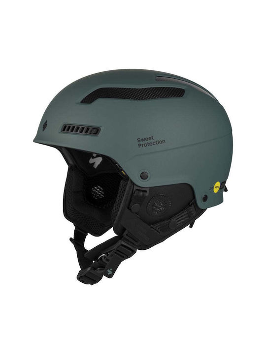 Sweet Protection Cască de Schi și Snowboard pentru Bărbați în Culoare Gri