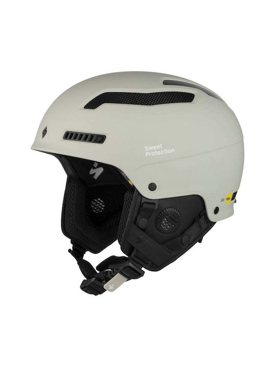 Sweet Protection Ανδρικό Κράνος για Σκι & Snowboard σε Γκρι Χρώμα