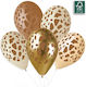 13" Luftballon Animal Print Giraffe 25 Stück