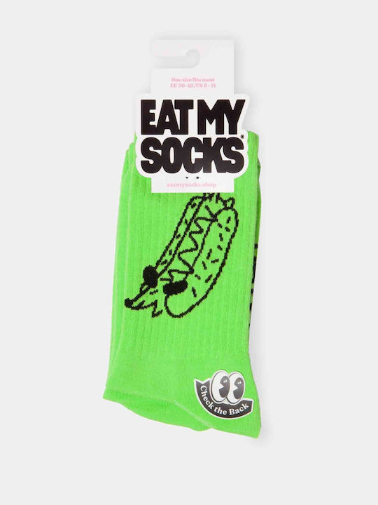 Eat My Socks Ανδρικές Κάλτσες Πράσινες